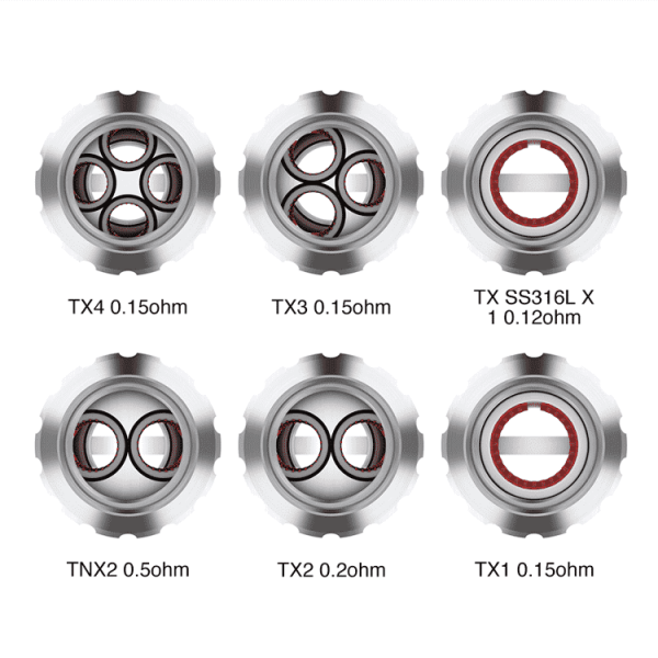 Freemax Fireluke Mesh TX Coils (x5)