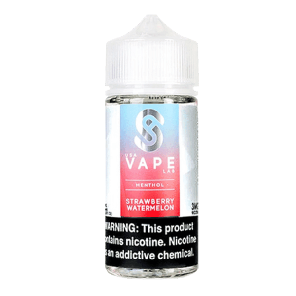 USA Vape Lab Strawberry Watermelon Menthol 100ml