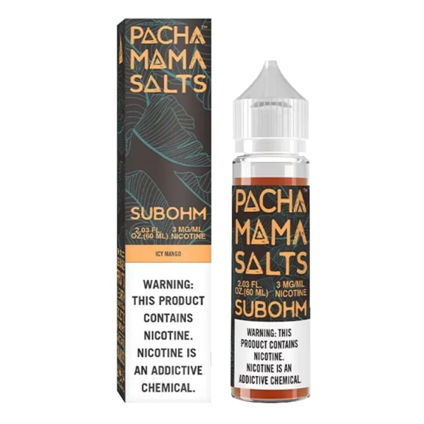 Pachamama Icy Mango Sub Ohm Salt 60ml