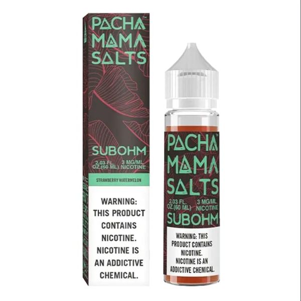 Pachamama Strawberry Watermelon Sub-ohm Salts 60ml