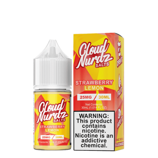 Cloud Nurdz Strawberry Lemon Salts 30ml