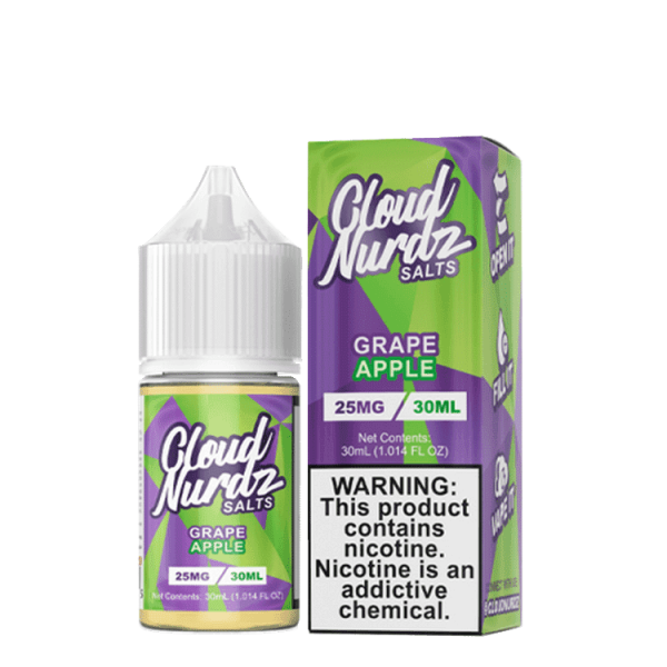 Cloud Nurdz Grape Apple Salts 30ml