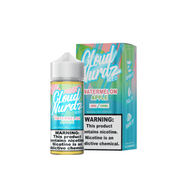 Cloud Nurdz Watermelon Apple Iced 100ml