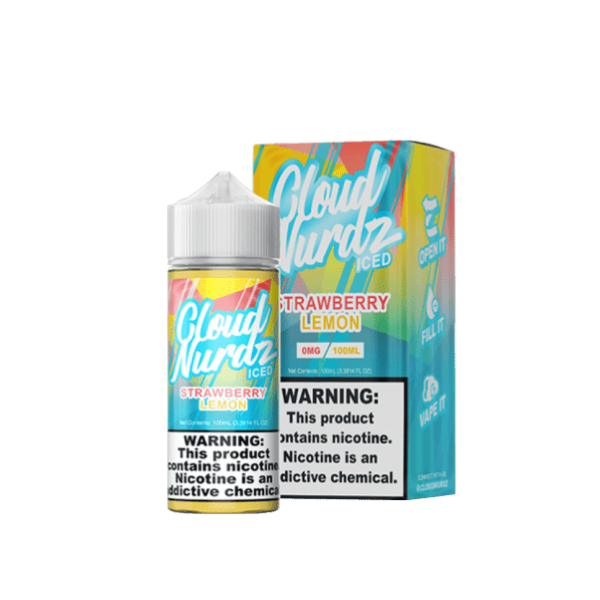 Cloud Nurdz Strawberry Lemon Iced 100ml