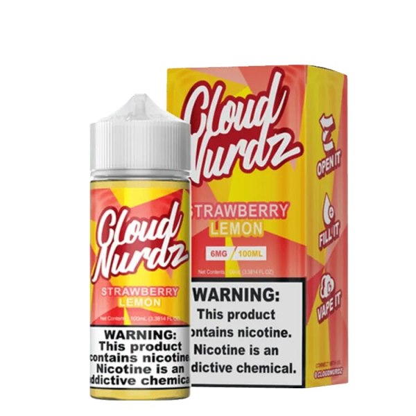 Cloud Nurdz Strawberry Lemon 100ml