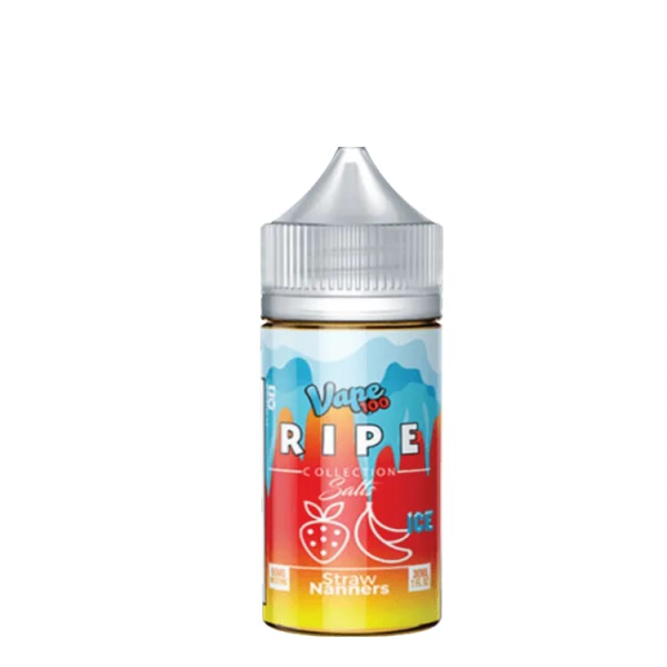 Ripe Collection Straw Nanners ICE Salts 30ml