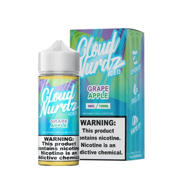 Cloud Nurdz Grape Apple Iced 100ml