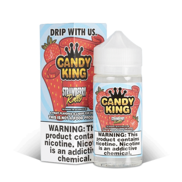 Candy King Strawberry Roll 100ml